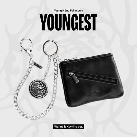 Young K (DAY6) YOUNGEST Wallet & Keyring ver. 2nf Full Album + Free Gift