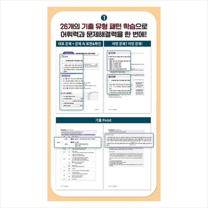 2025 Korean Proficiency Test TOPIK 2 (TOPIK 2) Past Type Problem Book + Online Test