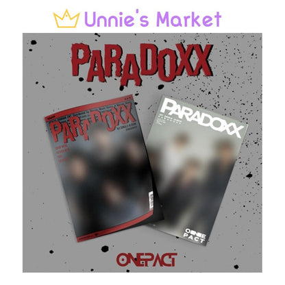 ONE PACT - PARADOXX (FUNK VER., SUIT VER.) / 1st Single Album