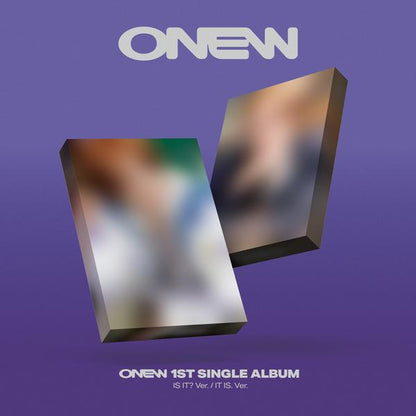 [Pre-order] ONEW 1st Single Album Illusion NEMO Ver KPOP Album Sealed (IT IS. Ver./IS IT? Ver.) + Free Gift