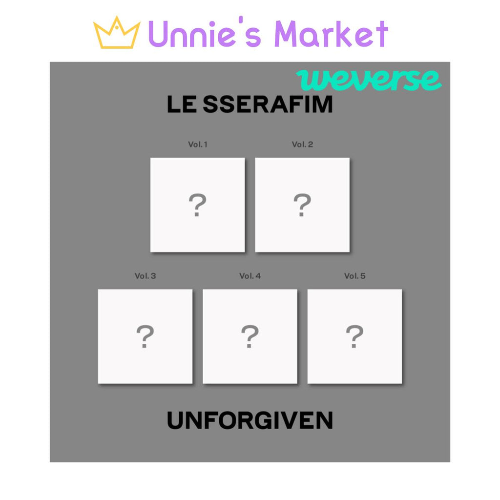 LE SSERAFIM - UNFORGIVEN Compact Ver.