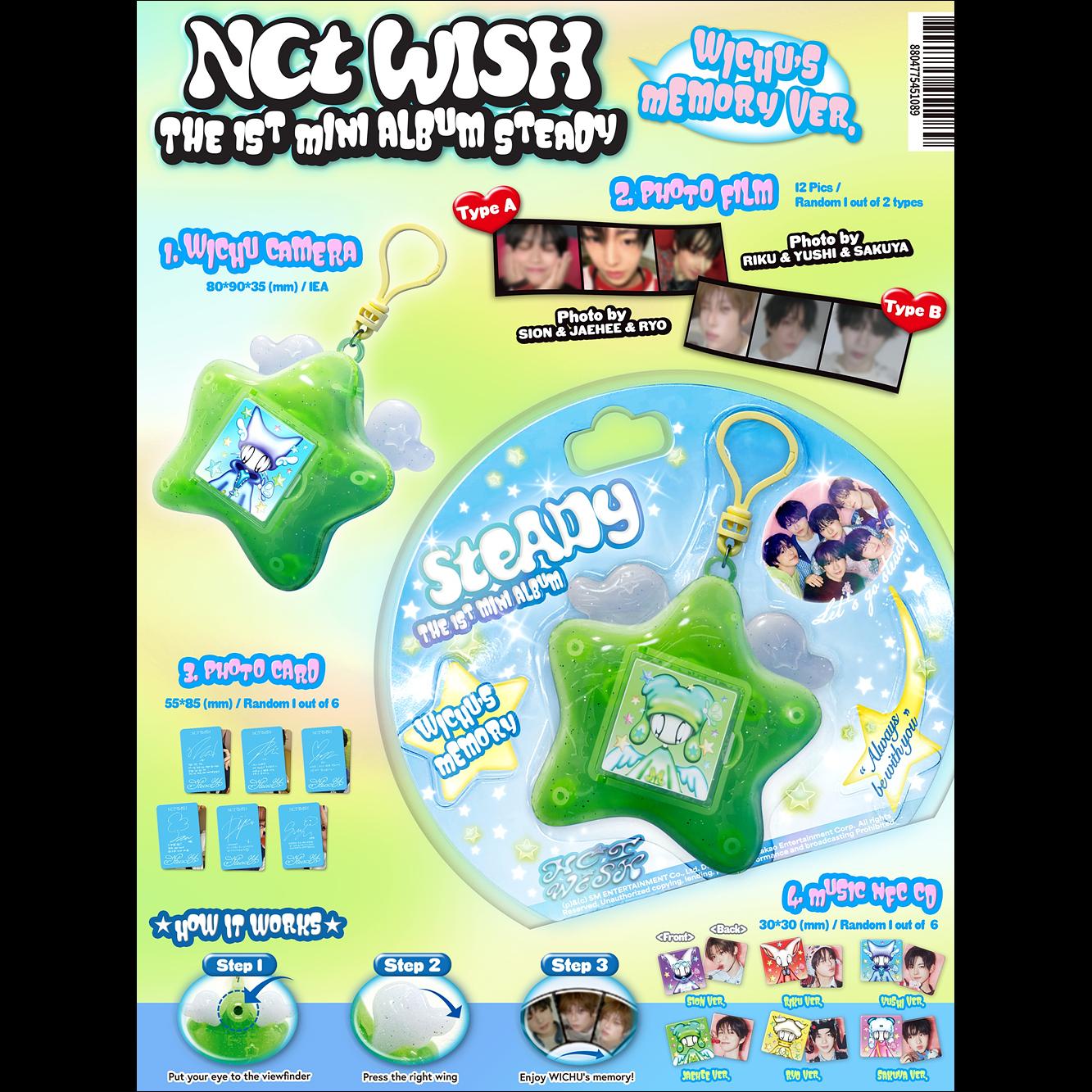 NCT WISH - Steady Keyring ver.
