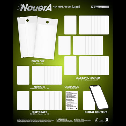 [Pre-order] NouerA [.exe]_.POCA ver. / 4th Mini Album + Free Gift