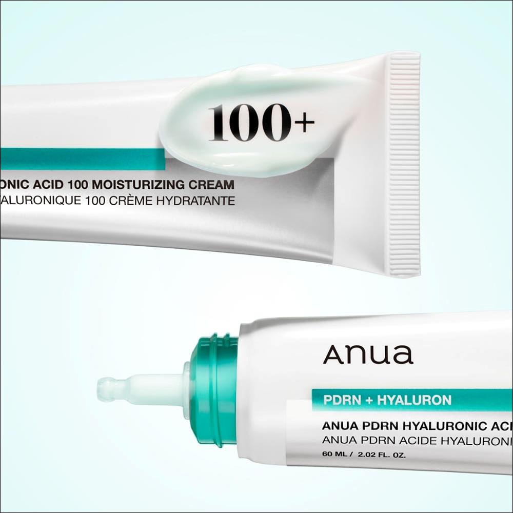 [Anua] PDRN Hyaluronic Acid 100 Wrinkle Care 2-Item Set - Serum 30ml & Cream 60ml, Intensive Anti-Aging & Deep Hydration, K-Beauty Skin Care