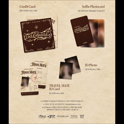 [Pre-order] HYOJUNG (OH MY GIRL) [Lost and Found] KiT Version Official Sealed 1st Mini Album + Free Gift