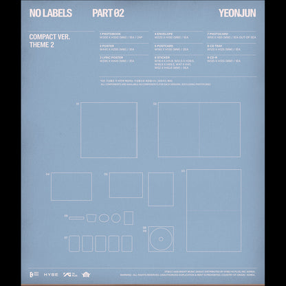 YEONJUN (TOMORROW X TOGETHER) [NO LABELS: PART 02] Compact Ver. + Free Gift