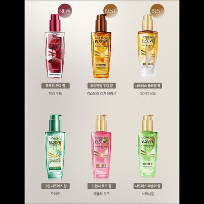 [ENHYPEN Sunghoon Pick] L'OREAL Hair Oil 100ml, 6 Types