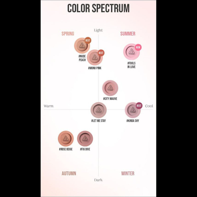 3CE Mood Recipe Face Blursh