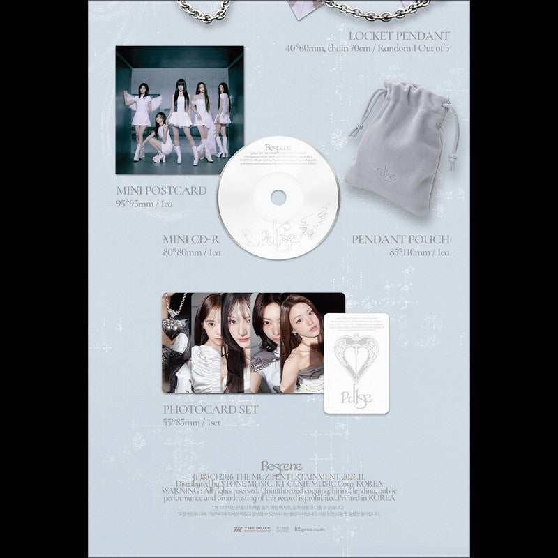 [Pre-order] RESCENE PULSE 4th Mini Album Guardian Version Official Sealed + Free Gift