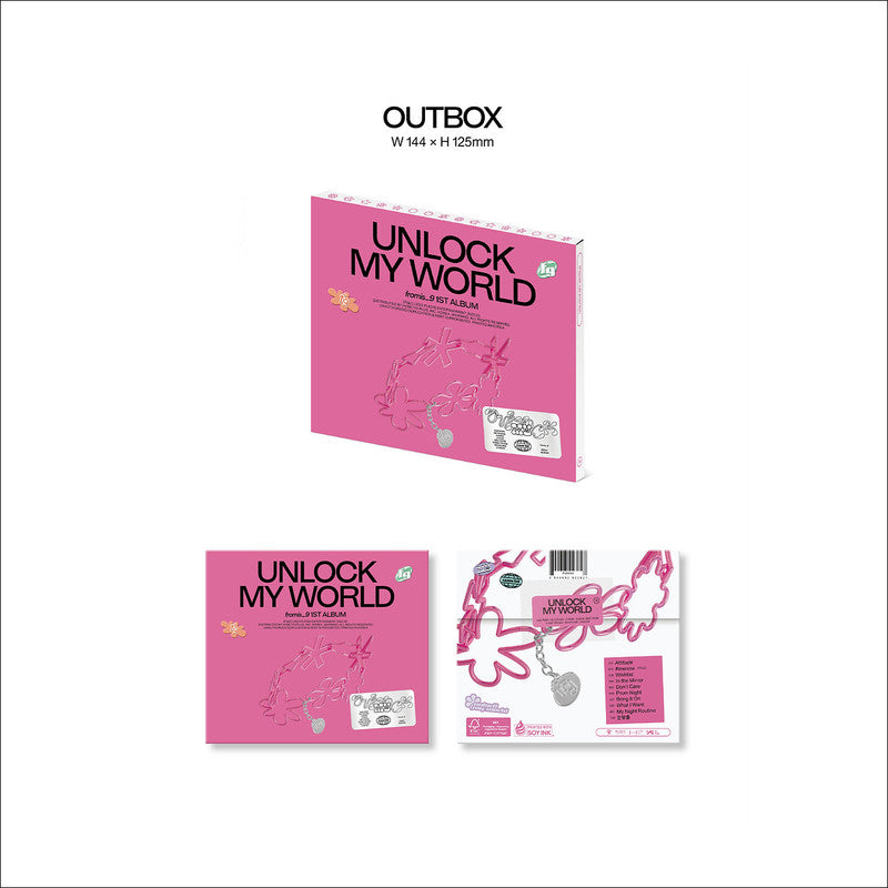 fromis_9 [Unlock My World] Compact ver.