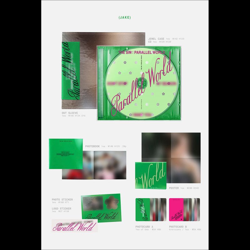 [Pre-order] ENHYPEN - THE SIN : PARALLEL WORLD (ENGENE ver.) DAY + Free Gift