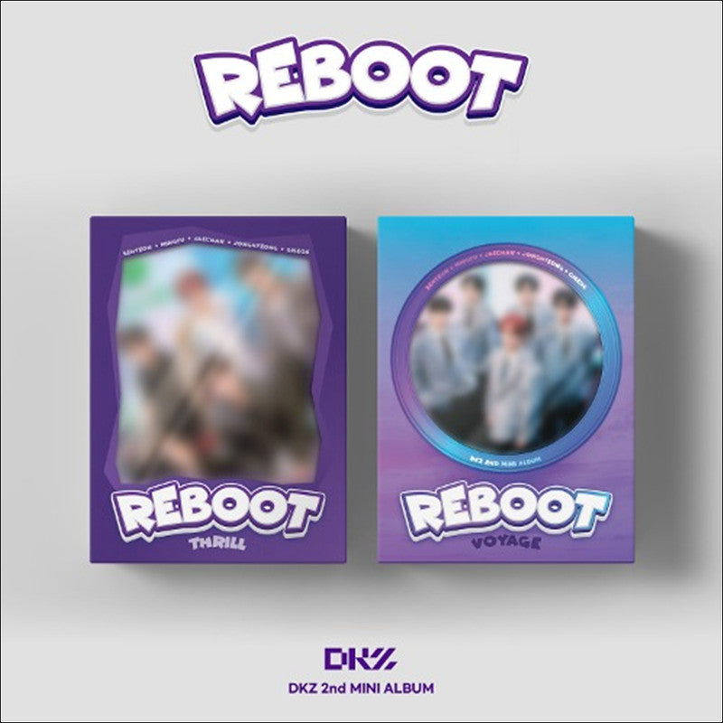 DKZ [REBOOT] 2nd Mini Album (THRILL ver. / VOYAGE ver.)
