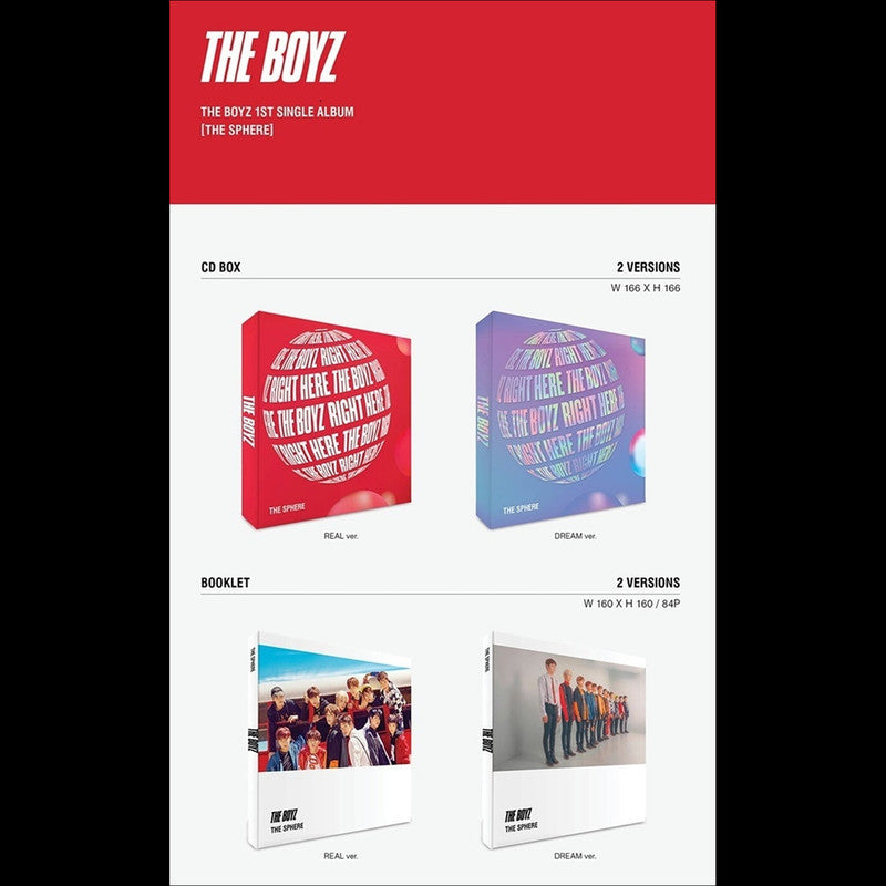 THE BOYZ [THE SPHERE] 1st Single Album