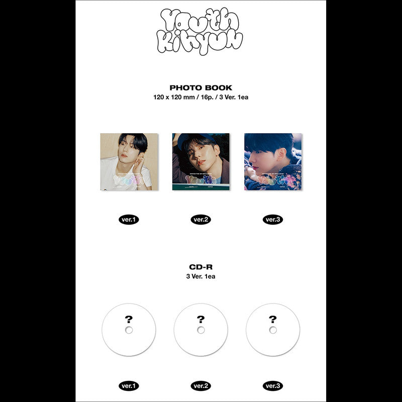 MONSTA X KIHYUN - YOUTH Jewel Ver. 1st Mini Album