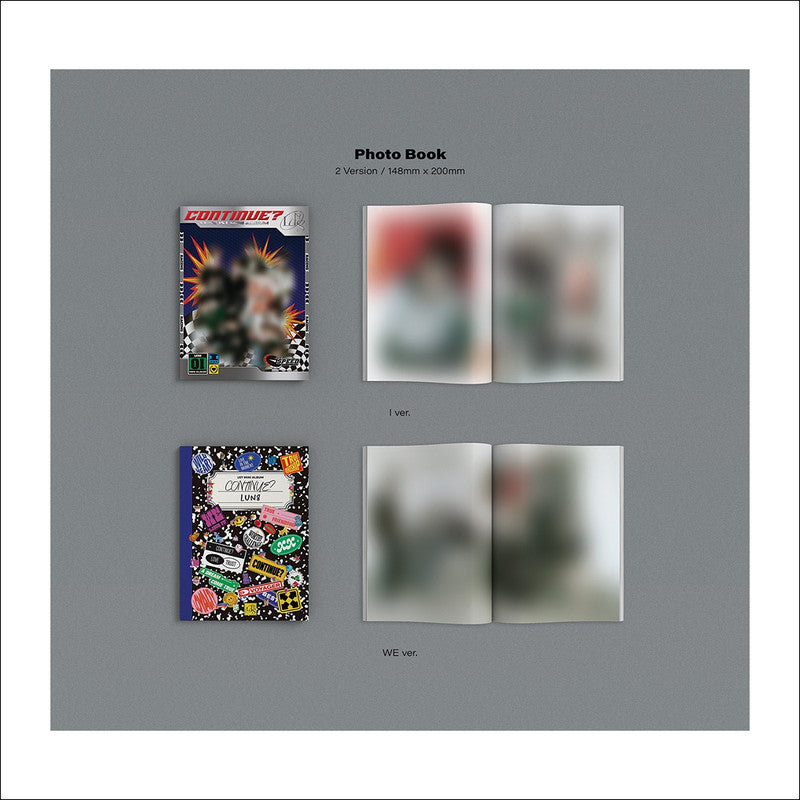 LUN8 CONTINUE? (I Ver. / WE Ver.) 1ST Mini Album