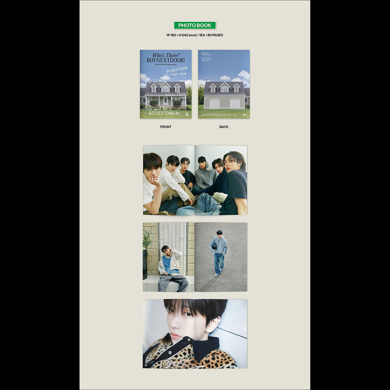 BOYNEXTDOOR WHO! (Who ver. / Crunch ver.) 1st Single Album