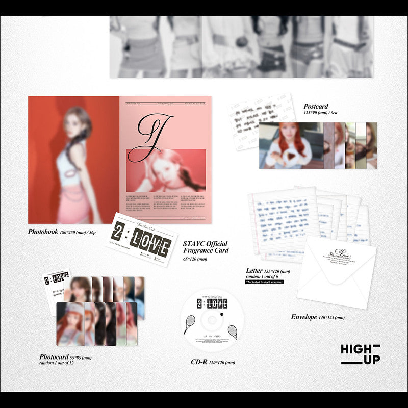 STAYC [2LOVE] The 6th Single Album + Free Gift