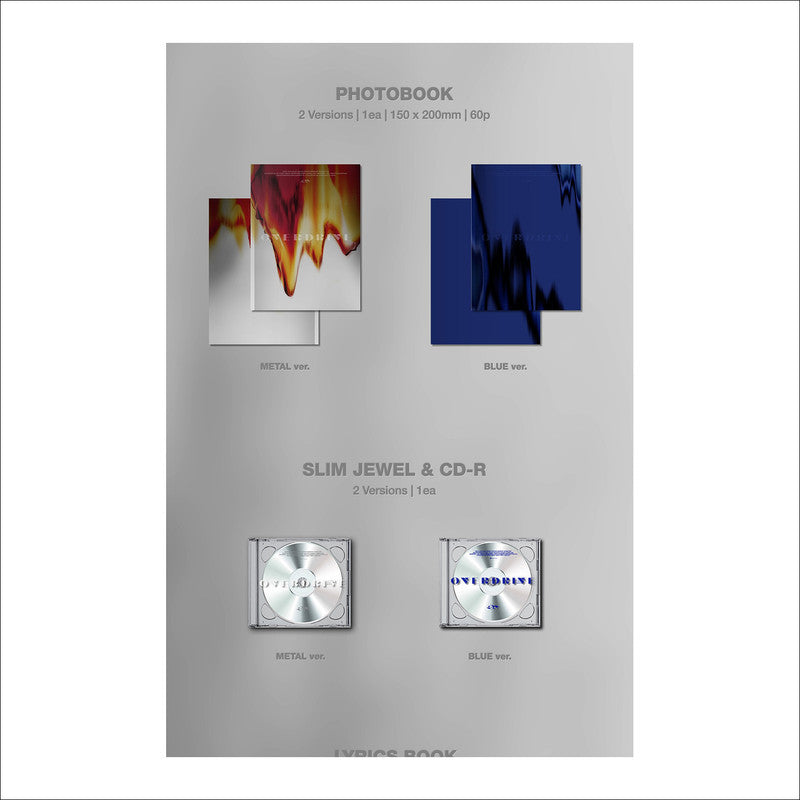 I.M (MONSTA X) OVERDRIVE Album (1 CD)