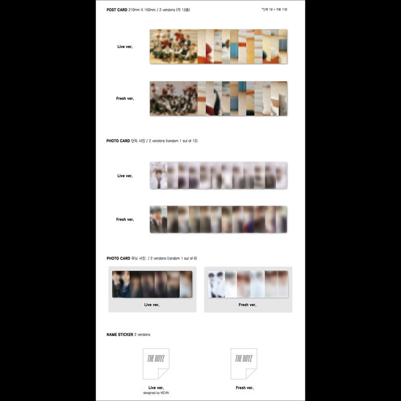 THE BOYZ [THE FIRST] Debut Mini Album