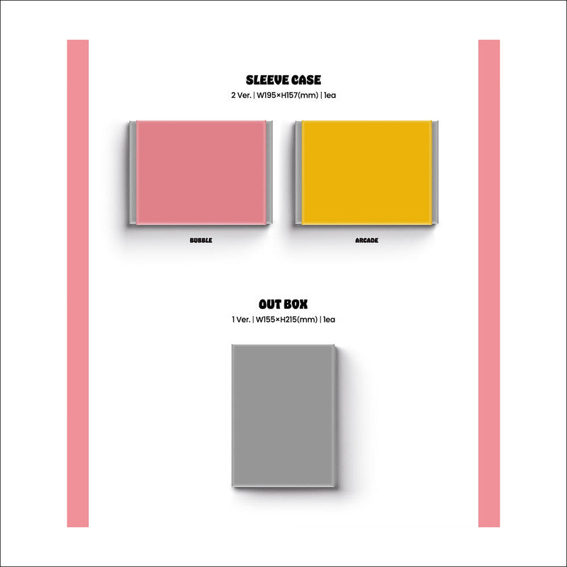 [NO POB] STAYC - TEENFRESH (BUBBLE ver. / ARCADE ver.) 3rd Mini Album