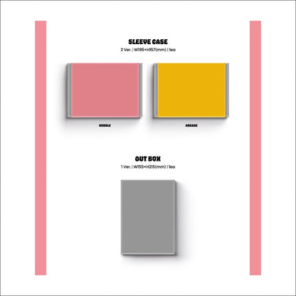 [NO POB] STAYC - TEENFRESH (BUBBLE ver. / ARCADE ver.) 3rd Mini Album