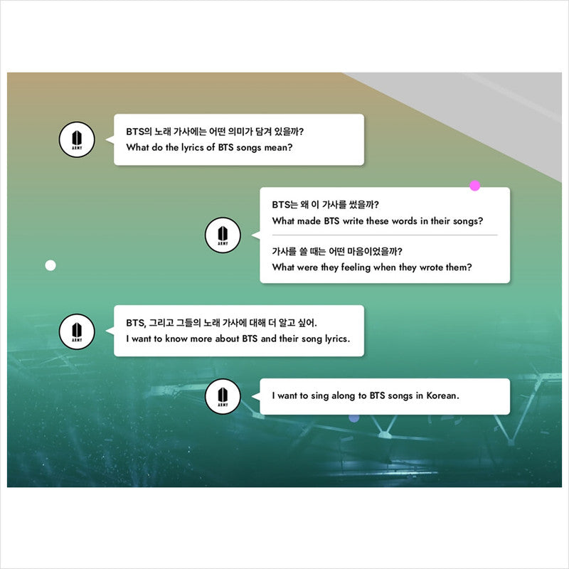 BTS LYRICS INSIDE