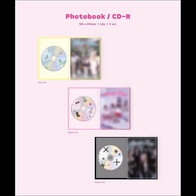Loossemble [One of a Kind] 2nd Mini Album (Day ver., Night ver., Dawn ver.)