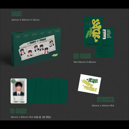 [Pre-order] ADAP - 1st Mini Album [ALL DREAMS ARE POSSIBLE] (Platform Ver.) + Free Gift