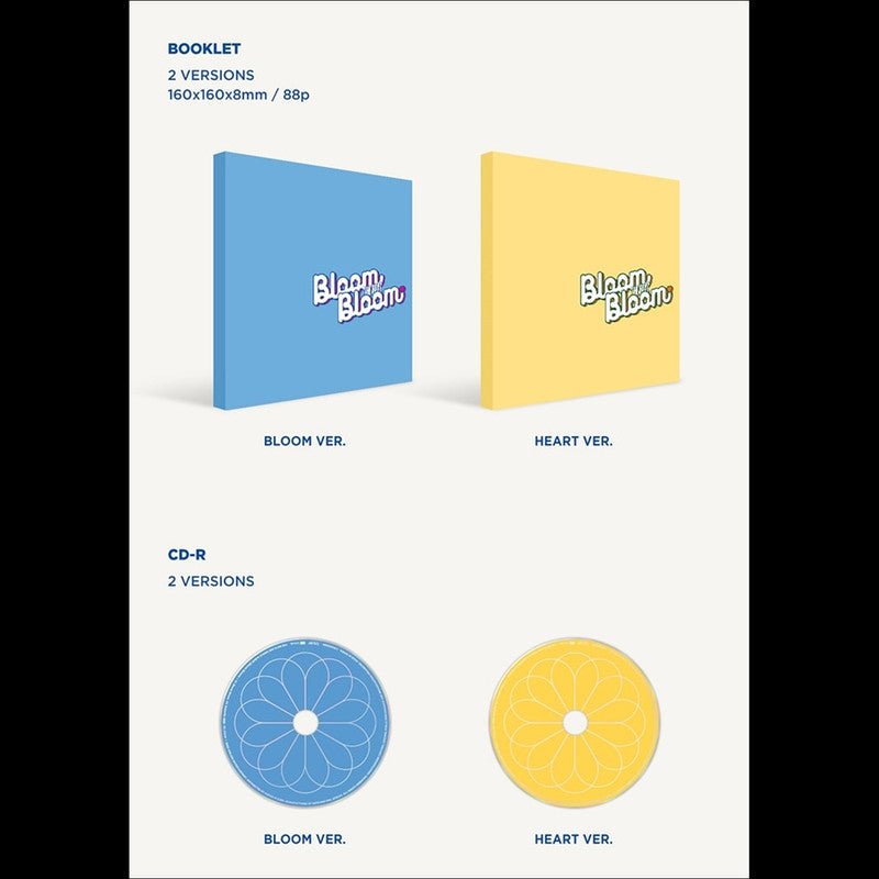 THE BOYZ [Bloom Bloom] 2nd Single Album