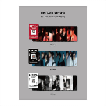 THE BOYZ - REVEAL Platform Ver. (WOLF ver. / MOON ver. / BOY ver.)