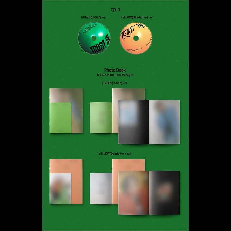 YUGYEOM(GOT7) TRUST ME (GREEN VER./YELLOW VER.) Album
