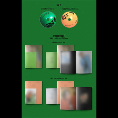 YUGYEOM (GOT7) TRUST ME (GREEN VER./YELLOW VER.) Album