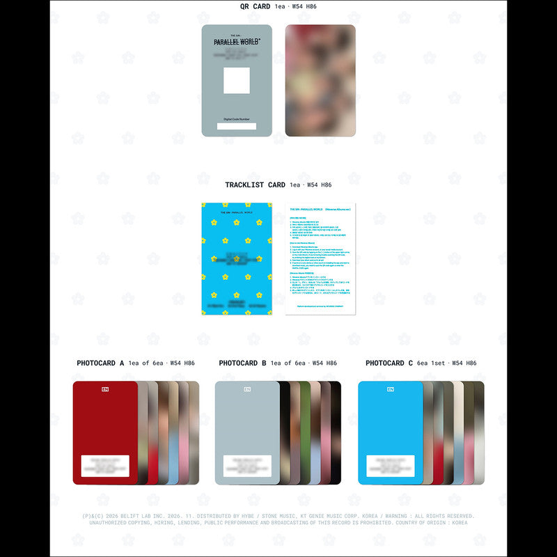 [Pre-order] ENHYPEN - THE SIN : PARALLEL WORLD (Weverse Albums ver.) + Free Gift