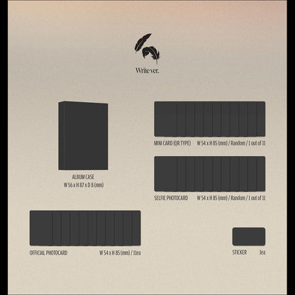 THE BOYZ [Phantasy_ Pt.3 Love Letter] Platform ver. (Write ver./ Send ver.)