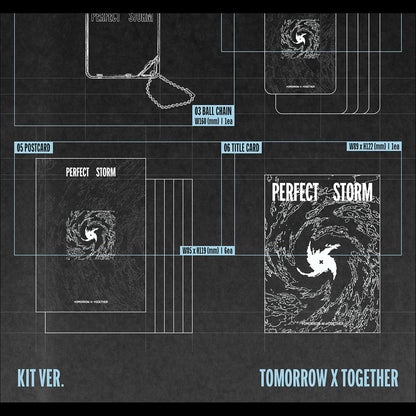 [Pre-order] TOMORROW X TOGETHER (TXT) [PERFECT STORM] 9th Mini Album (KiT ver.) + Free Gift