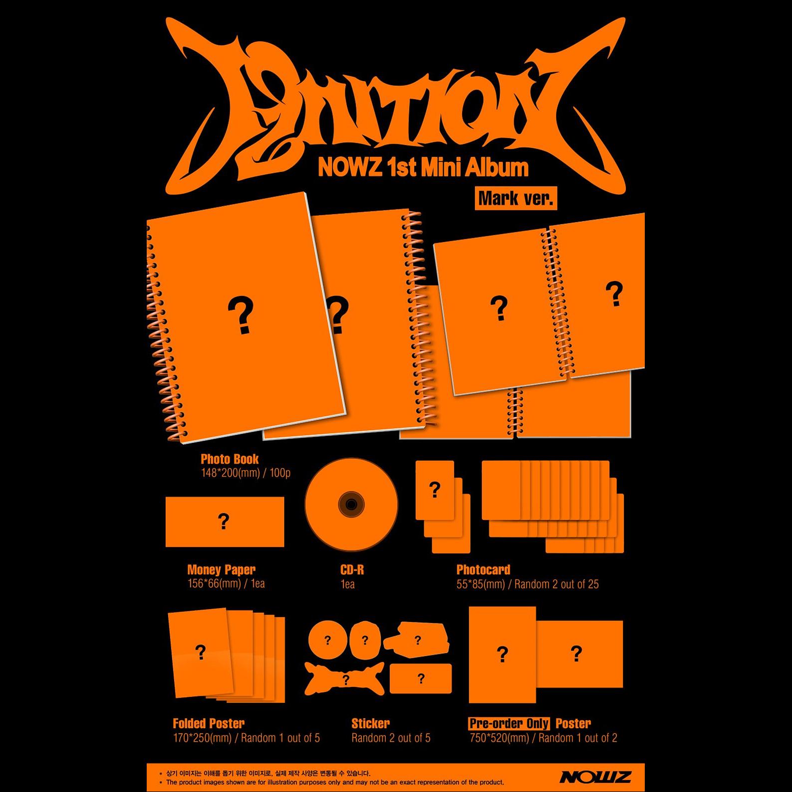 NOWZ - IGNITION 1st Mini Album