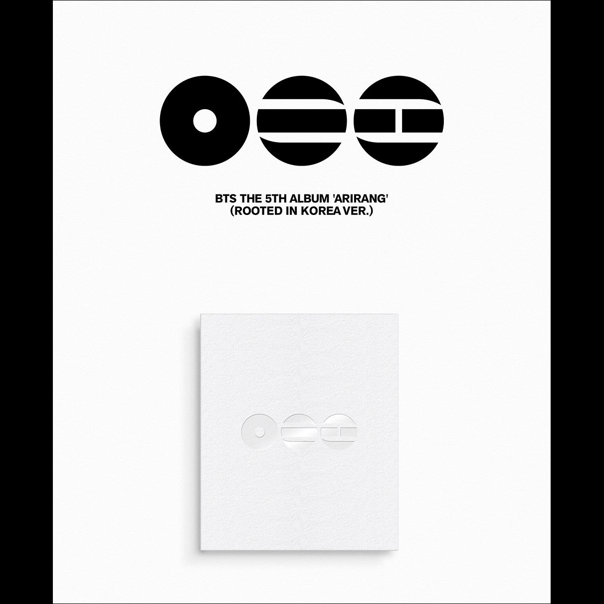 [NO POB] BTS - ARIRANG (Rooted in Korea ver. / Rooted in Music ver.)