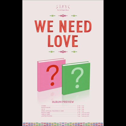 STAYC WE NEED LOVE Album