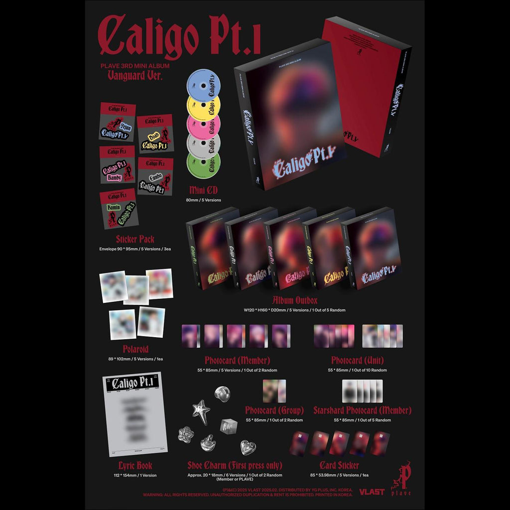 PLAVE - Caligo Pt.1 Vanguard Ver. 3rd Mini Album