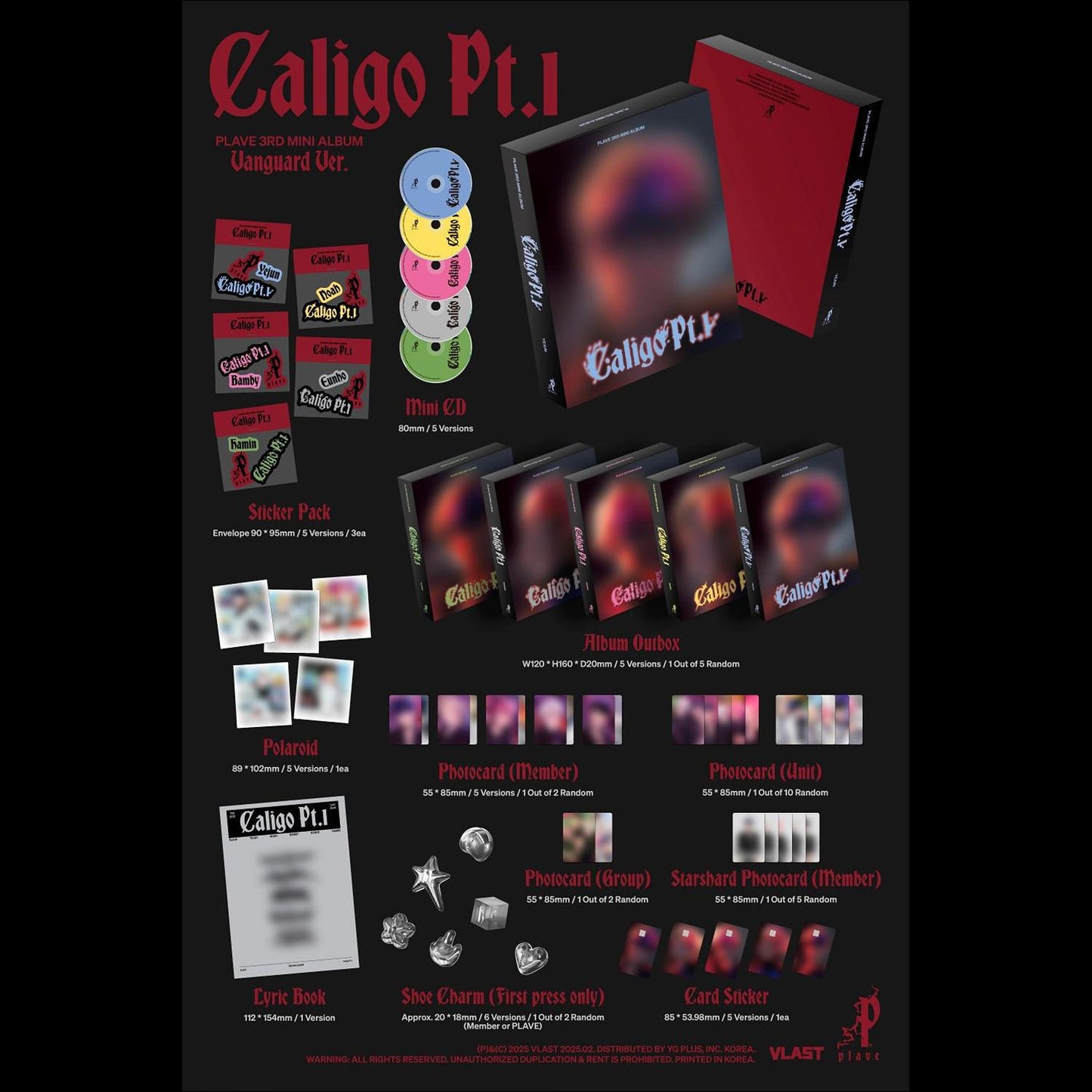 PLAVE - Caligo Pt.1 Vanguard Ver. 3rd Mini Album