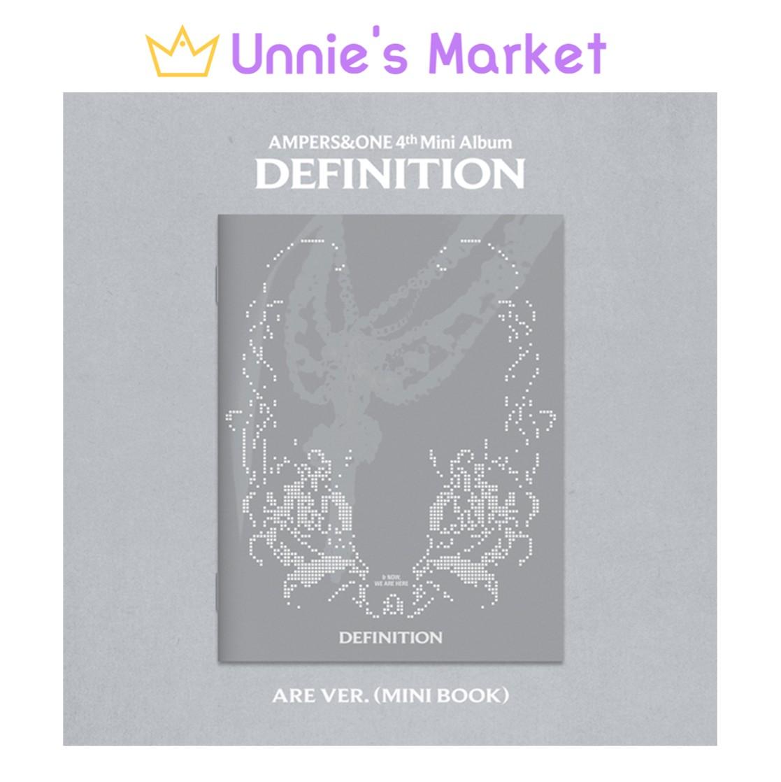 AMPERS&ONE [DEFINITION] ARE Ver. / 4th Mini Album + free gift