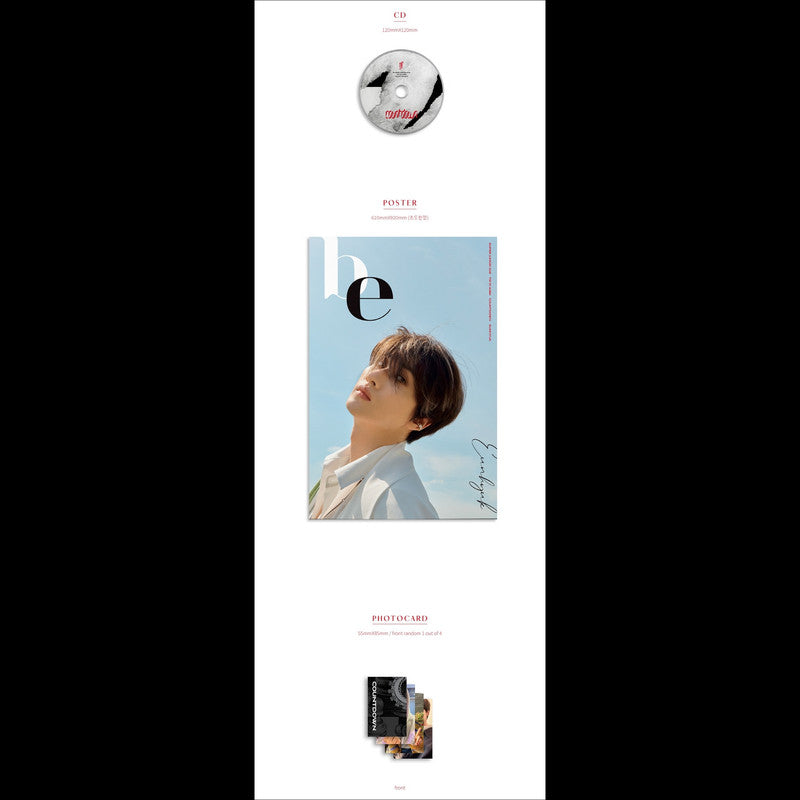 Super Junior D&E [COUNTDOWN] 1st Album(be ver./california love ver./countdown ver.)