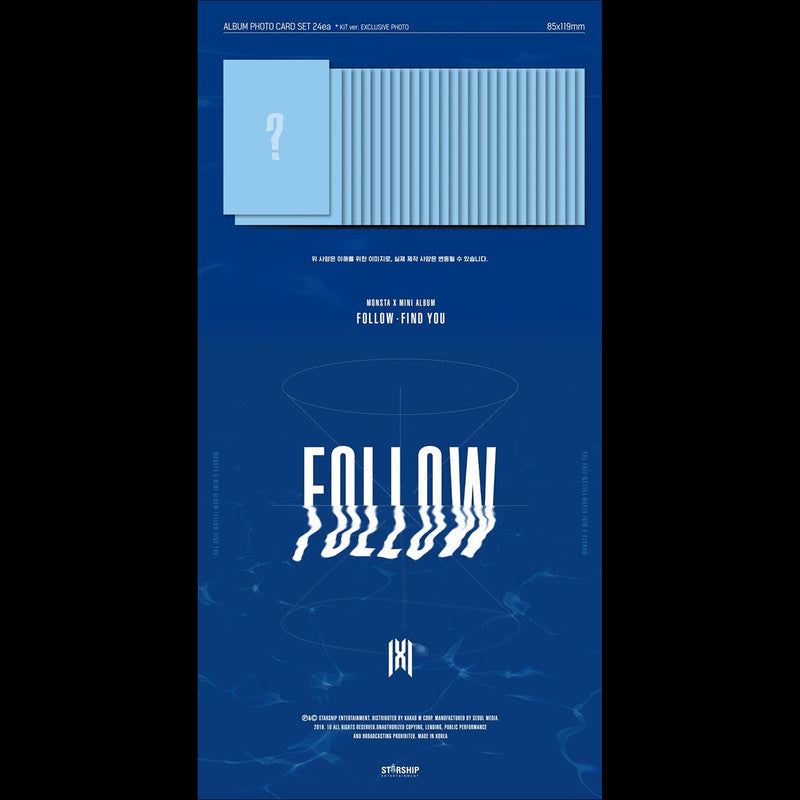 MONSTA X Kit Album [FOLLOW FIND YOU]