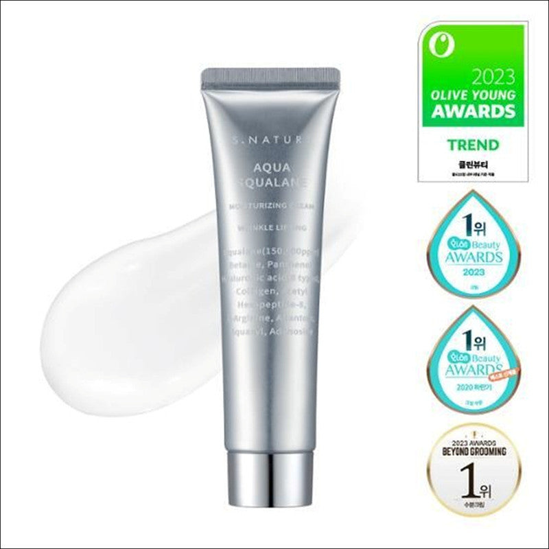 S NATURE AQUA SQUALANE Moisturizing Cream 60EA