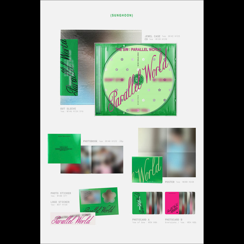 [Pre-order] ENHYPEN - THE SIN : PARALLEL WORLD (ENGENE ver.) DAY + Free Gift