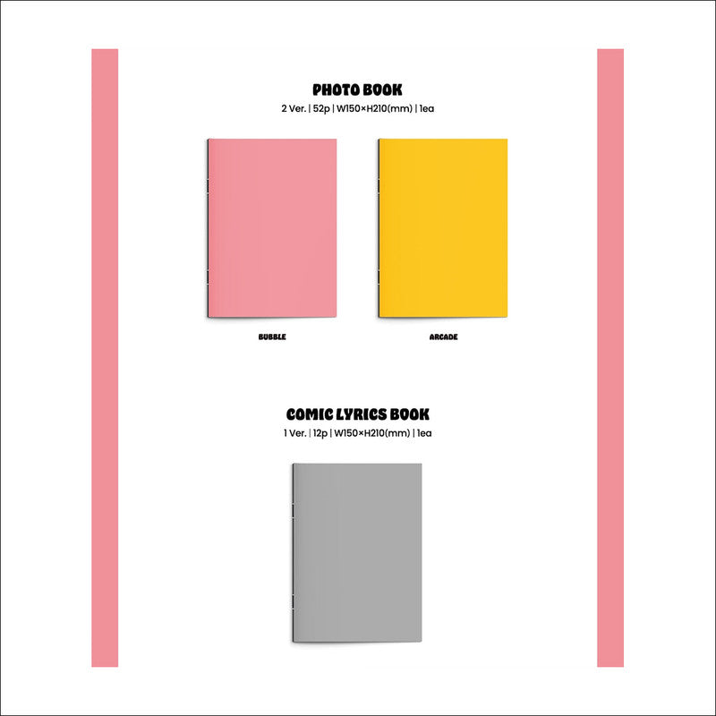 [NO POB] STAYC - TEENFRESH (BUBBLE ver. / ARCADE ver.) 3rd Mini Album
