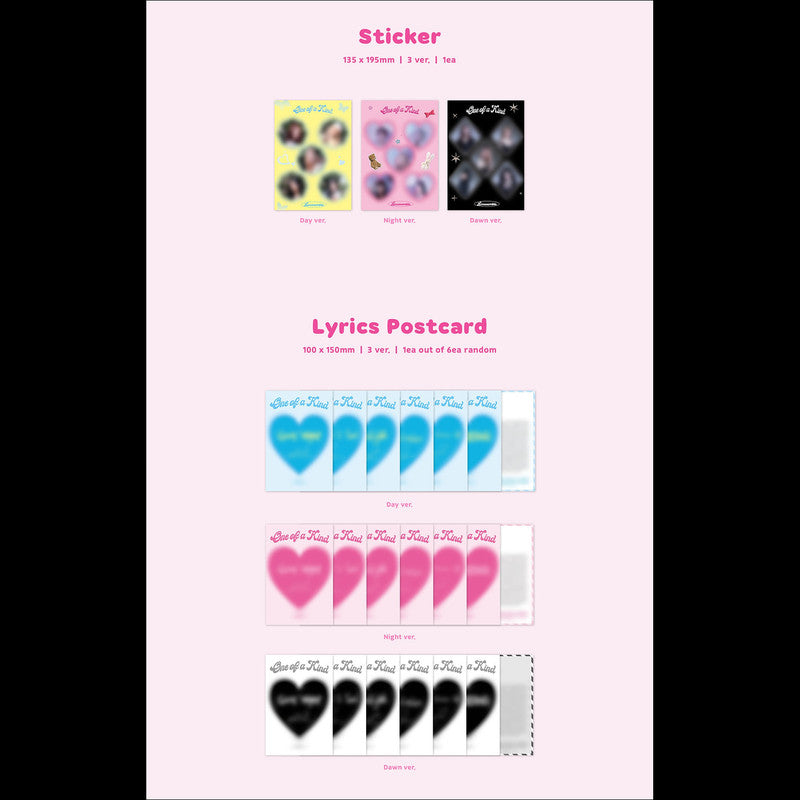 Loossemble [One of a Kind] 2nd Mini Album(Day ver., Night ver., Dawn ver.)