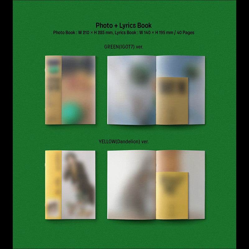 YUGYEOM (GOT7) TRUST ME (GREEN VER./YELLOW VER.) Album