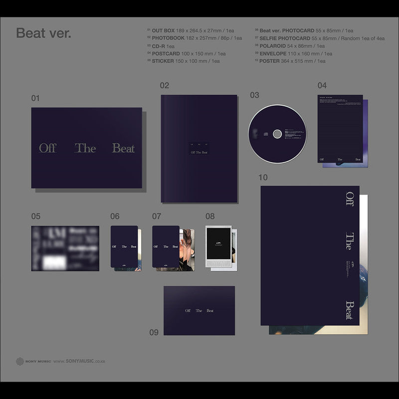 I.M (MONSTA X) - Off The Beat (Photobook Ver.)
