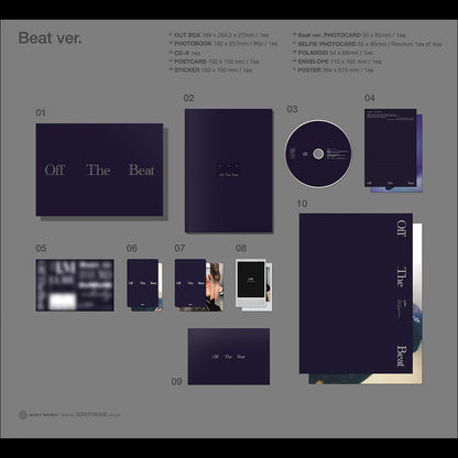 I.M (MONSTA X) - Off The Beat (Photobook Ver.)